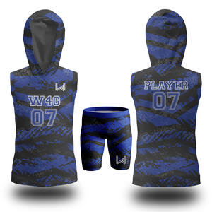 ชุดยูนิฟอร์มฟุตบอลสำหรับเด็กผู้ชายเสื้อเจอร์ซีย์ฟุตบอลอเมริกัน7on7สำหรับ7V7โลโก้ตามสั่งระบายอากาศขนาดใหญ่พิเศษออกแบบได้ตามต้องการ - Product Image 5