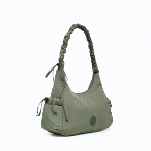 Sac à bandoulière spacieux Crinkle Premium avec fermeture à glissière, sangle réglable et poche pratique - Product Image 2