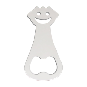 Design personnalisé Ouvre-bouteille en acier inoxydable pour bar de fête Fournitures pour la maison Porte-clés Ouvre-bouteille Outil Barware - Product Image 2