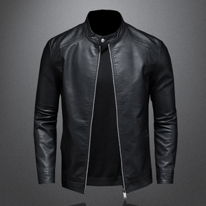 New Trending Fashion <b>Mens</b> <b>Leather</b> <b>Jacket</b> Plus Size Outdoor Streetwear <b>Mens</b> <b>Leather</b> <b>jacket</b> for <b>men</b> - Product Image 1