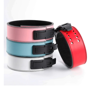 เข็มขัดหนังวัวหนา10มม. สำหรับทั้งชายและหญิงใช้ออกกำลังกายเข็มขัดปกป้องเพื่อปรับแต่งโลโก้ได้ใหม่ล่าสุดสำหรับเล่นกีฬา - Product Image 6