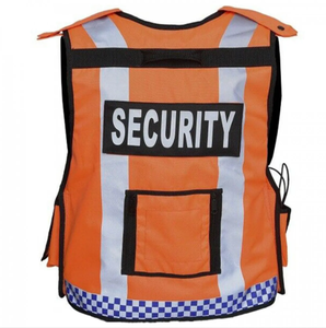 Hi-Viz Security Worker <b>Vest</b> Waterproof Workwear Jacket Customizable Logo Safety <b>Vest</b> With <b>Reflective</b> - Product Image 2