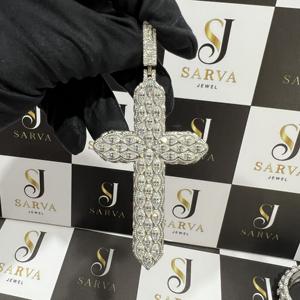 VVS Diamond Iced <b>Fine</b> <b>Pendants</b> & <b>Charms</b> <b>Pendant</b> Custom Gold Plated Name Letter Hip Hop Style IGI Certified Micro Insert Party - Product Image 4