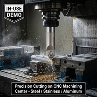 Usine en gros personnalisable 45 degrés chanfreinage CNC fraise en bout OEM remplaçable insérer barre de coupe jetée avec support ODM
