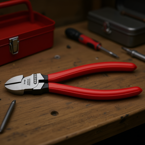 Alicates de Corte Diagonal Knipex con Cabeza Pulida, Mangos Recubiertos de Plástico y Borde de Corte Alargado - Product Image 3