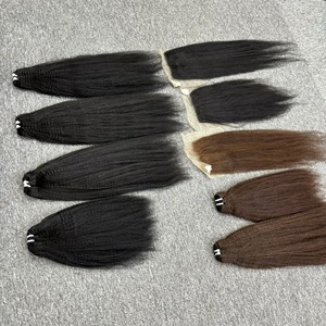 ผมมนุษย์บริสุทธิ์ Yaki ผมตรงจากเวียดนามมัดผมดิบแบบ100% - Product Image 4