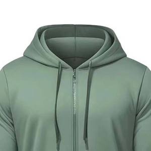 Men's Casual Hoodie Lightweight Long Sleeve <b>Plain</b> <b>Sweatshirt</b> Comfort Breathable Cotton Polyester Fabric Hoodie With Pocket - Product Image 3