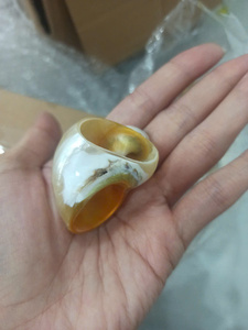 Anillo para Servilletas con Diseño Exótico de Vietnam, con Caracoles y Conchas Marinas, para Decoración de Comedor de Casa de Playa y Estilo Marítimo - Product Image 4