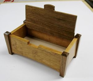 Luxury Handmade Custom Sandalwood Jewelry Box Classic Polished Vintage Love Theme <b>Ring</b> Box Customized Size Shape <b>Indian</b> Origin - Product Image 3