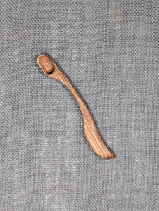 Ensemble de couverts en bois artisanal, grain unique, écologique, essentiels pour la table de qualité supérieure - Product Image 2