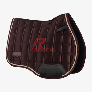 Almohadilla de sillín de caballo inglés Premium duradera, venta al por mayor, tela transpirable, forro suave, cómodo diseño Ecuestre para entrenamiento - Product Image 2