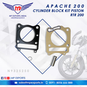 Bloc-cylindres Piston Assy Compatible avec la moto Apache RTR 200 - Product Image 3