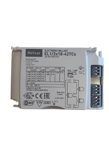 บัลลาสต์อิเล็กทรอนิกส์ evg EL1/2x18-42 TSS helvar (WSEV426) - Product Image 2