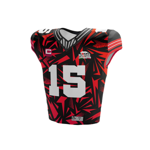 OEM ODM Promotion d'usine à des prix abordables Chemise pour jeunes de haute qualité Maillot de collège personnalisé Maillot de football drapeau américain - Product Image 2