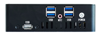 ELSKY NUC Gaming Mini PC NANO10 Core I7-8665U Ordinateur 32 Go de RAM Petit Mini PC Gamer Ultra Compact Mini PC pour Win10 11 Linux