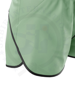 Design personnalisé Satin Kick Boxing Muay Thai Shorts dégradé de couleur imprimé Hot Shorts avec fermeture élastique à la taille moyenne Style décontracté - Product Image 4