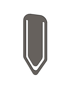 Marcapáginas Minimalista de Acero Inoxidable 304 de Grado Industrial con Logotipo Personalizado - Product Image 2