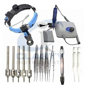 VENTE FLASH INSTRUMENTS CHIRURGICAUX EN TITANE L INSTRUMENTS MANUELLES DE TRANPLANTATION DE CHEVEUX ENSEMBLE D'OUTILS D'IMPLANTATION DE CHEVEUX - Product Image 3