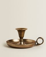 Porte-bougie en laiton de luxe, fait main, durable, respectueux de l'environnement, gravure au laser, support de bougie décoratif moderne, décoration de la maison
