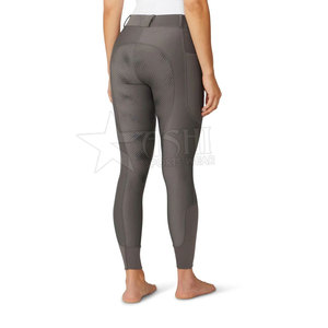 Cinturón de asiento completo para montar a caballo para mujer, mallas, bolsillos con cremallera, bucles para cinturón, conjunto ecuestre de silicona, accesorio - Product Image 2