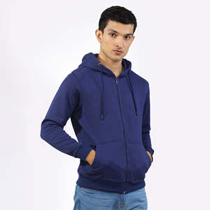 Sudaderas con capucha para hombre hechas a medida de fábrica MOQ bajo Venta caliente Estilo callejero de invierno Sudaderas de talla grande Impresión sólida Opt Servicios OEM/ODM - Product Image 2