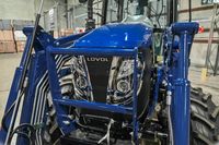 Tracteur agricole d'occasion Lovol TB504, diesel hybride, 50 CV, moteur FPT, tracteur à roues, équipement agricole robuste, accessoires pour chariot élévateur