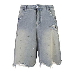 Nouveau style de shorts en strass pour hommes sur mesure Shorts en strass pour hommes de couleur personnalisée à vendre Fabriqué au Pakistan - Product Image 1