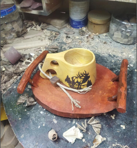 Tasse de cadeau de fête des pères, cadeau d'anniversaire personnalisé et lettre, cadeaux de mari, cadeau de Couples, cadeaux de Noël - Product Image 1