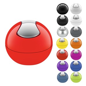 Colección de Recipientes Spirella, Cubo de Basura 16 x 14 cm (1 Litro), Poliestireno, Rojo - Product Image 3