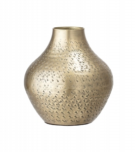 Florero de mesa decorativo recién llegado para decoración del hogar en metal y diseño único - Product Image 6