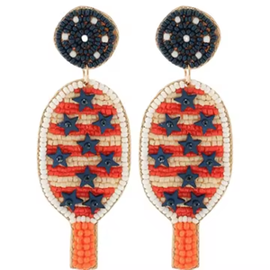 Nouvelle mode de boucles d'oreilles de luxe pour femmes bijoux de perles brodés à la main pour les fêtes ou les cadeaux - Product Image 2