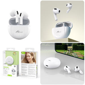 AURICULAR-Auriculares inalámbricos BT tipo C, audífonos blancos, color blanco, BT - Product Image 2