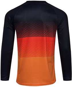 Maillot de motocross pour homme, manches longues, chemise de cyclisme, course en descente, moto tout-terrain, t-shirt léger et respirant, sublimation - Product Image 2