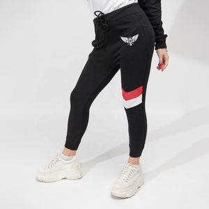 Ensemble de survêtement sportif en polyester de haute qualité avec fermeture éclair, pour l'entraînement et le jogging, jogging 2 pièces pour femmes - Product Image 3