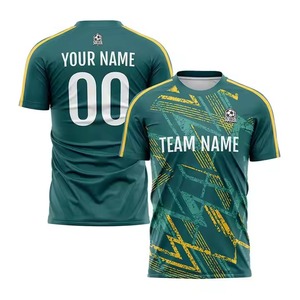 Uniforme de football fabriqué en usine au Pakistan chemises d'entraînement de sublimation personnalisées avec le dernier design maillot de football - Product Image 4