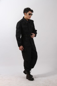 ชุดเครื่องแบบยามรักษาความปลอดภัยทางยุทธวิธีของผู้ชายชุดเสื้อผ้าแนวสตรีทแขนยาวระบายอากาศได้ดีขนาดพิเศษ - Product Image 6