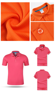 Nueva seda de hielo para hombre, algodón Tencel para POLO, ropa de trabajo informal de secado rápido de Color sólido, polos personalizados de talla grande - Product Image 5