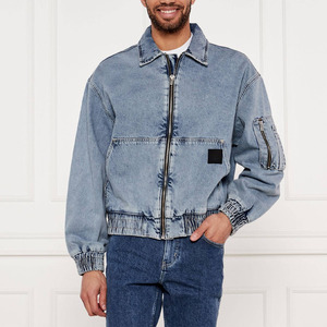 Chaqueta Vaquera Clásica Twillsports 2026 para Hombre, Estilo Vintage Resistente, 100% Algodón Orgánico, Cortavientos, Ecológica, Cómoda para Invierno, Informal - Product Image 3