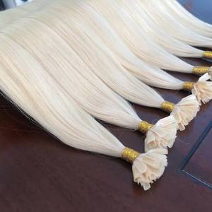 Extensión de pelo de punta plana, pelo de color ceniza Super doble dibujado, cabello humano vietnamita, precio al por mayor - Product Image 6