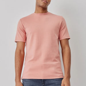 Los proveedores de Bangladesh al por mayor ofrecen camisetas ajustadas de diseño personalizado de alta calidad para hombre 100% algodón tejido para uso en el gimnasio OEM - Product Image 3