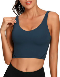 2025 ropa activa personalizada, traje de Yoga para mujer, Sujetador deportivo suave de talla grande, pantalones cortos de entrenamiento con Top corto, Fitness a prueba de viento para otoño - Product Image 6