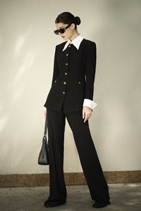 กางเกงทรงตรงสไตล์มินิมอลสำหรับผู้หญิง กางเกงผู้หญิง ดีไซน์หรูหรา แฟชั่นชั้นสูง บริการ ODM - Product Image 3