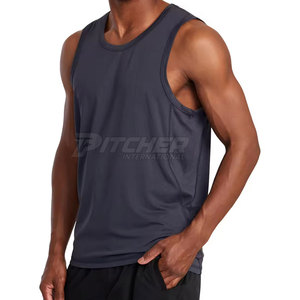 Camiseta sin Mangas para Hombre al por Mayor, 100% Algodón, Tejida, Talla Grande, Ligera, Ropa Urbana, la Mejor Calidad para Venta en Línea - Product Image 3