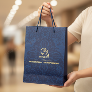 Sacs en papier personnalisés écologiques de luxe avec poignées pour le marketing de marque et l'emballage cadeau - Product Image 5