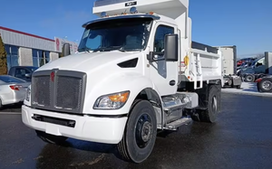 Best!! Affordable Performance 2021 2020 T270 Single Axle Dump <b>Truck</b> - Paccar 260HP 6 Speed Allison Rds Automatic 10' Dump - Product Image 4