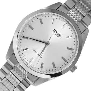 Montre Casio pour homme avec boîtier rond en acier inoxydable et mouvement à quartz - Product Image 2