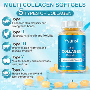 OEM/ODM ลดเลือนริ้วรอย ช่วยเพิ่มความยืดหยุ่นของผิว เสริมสร้างความแข็งแรงของกระดูก คอลลาเจนเปปไทด์ไฮโดรไลซ์แบบซอฟเจลสำหรับผู้ใหญ่ - Product Image 5