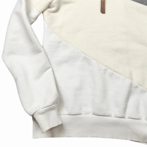 Sudadera con capucha informal con cuello de capucha multicolor para mujer, ropa de calle de lana de algodón transpirable, jersey para otoño e invierno con capucha - Product Image 4