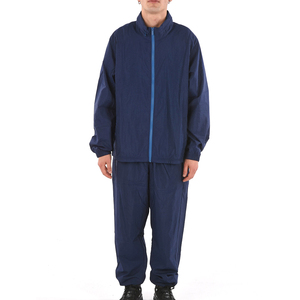 Conjunto Deportivo de Invierno para Hombre, Talla Grande, Casual, Color Sólido, Transpirable, Cortavientos, Venta al Por Mayor OEM Personalizada - Product Image 1