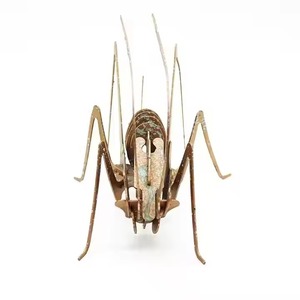 Moderne Vert Noir Résine Cricket Mur Art Fer Métal Décor À La Maison pour Salon Chambre Showroom Souvenir & Cadeau - Product Image 2
